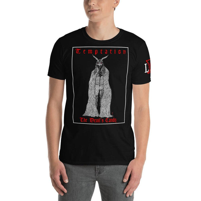 Temptation is the Devil's Candy Satanic T-Shirt