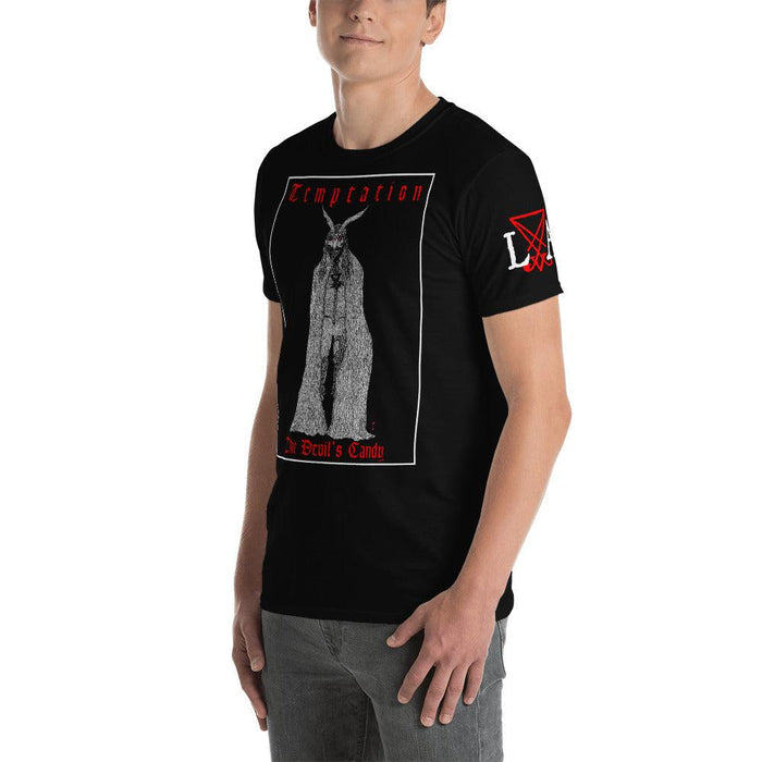 Temptation - The Devil's Candy Short-Sleeve Unisex T-Shirt - The Luciferian Apotheca