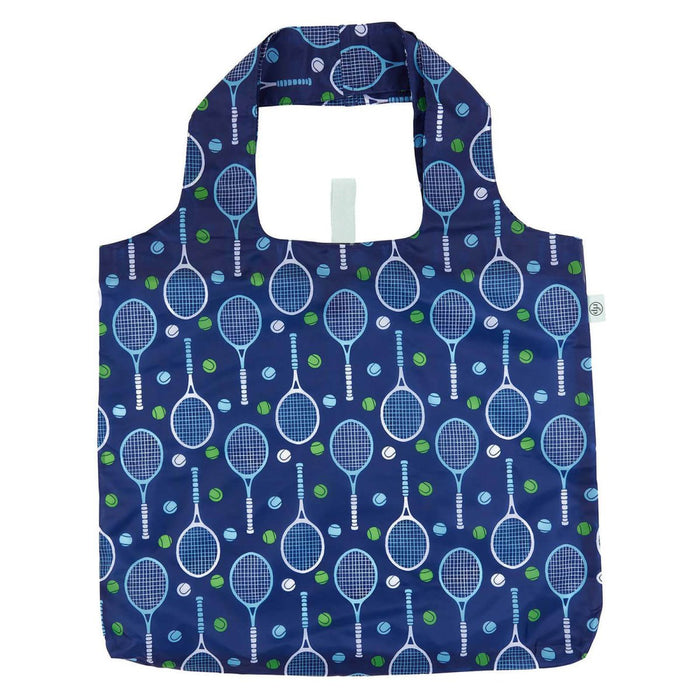 Tennis Navy blu Reusable Shopping Bag Reusable Shopping Bag - rockflowerpaper
