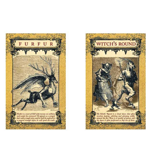 The Daemon Tarot Deck: The Forbidden Wisdom of the Infernal Dictionary - The Luciferian Apotheca