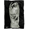 The Spirit of Evil (Lucifer) Fleece Blanket - The Luciferian Apotheca