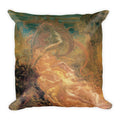 The Treasures of Satan Square Pillow - The Luciferian Apotheca