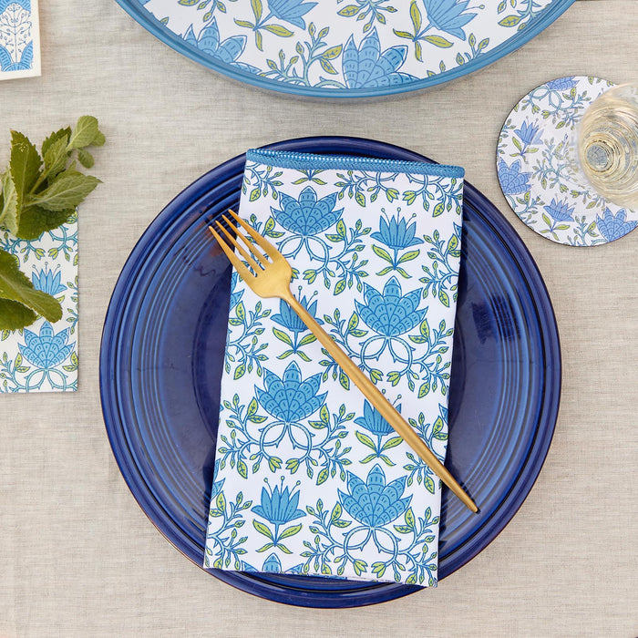 Tilly Blue Eco Dinner Napkins (Set of 6)