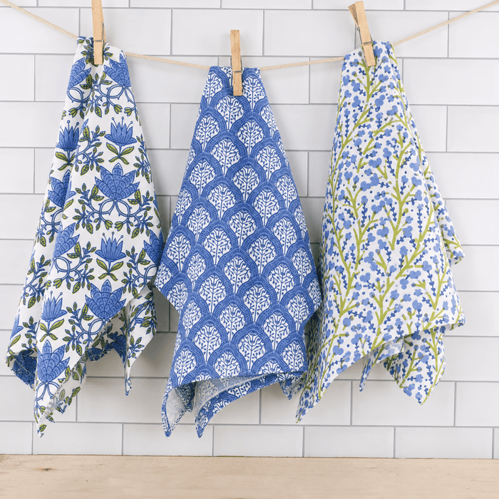 Tilly & Fifer Cotton Kitchen Towels (Set of 3) Cotton Kitchen Towel - Rockflowerpaper