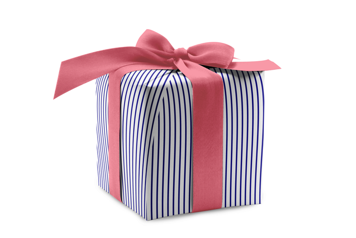 tiny heart double-sided wrap