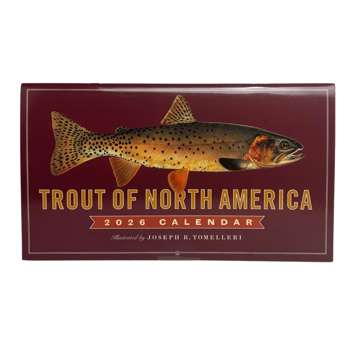 Trout of North America Wall Calendar 2026