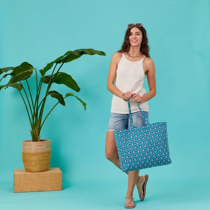 Turtles Little Shopper Tote Bag Tote - rockflowerpaper