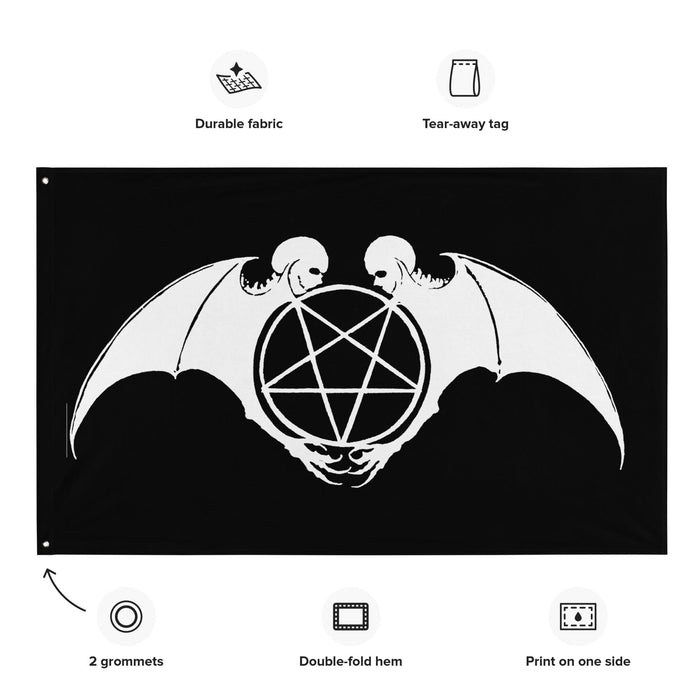 Vampyre Sigil of Varcolaci Flag - The Luciferian Apotheca