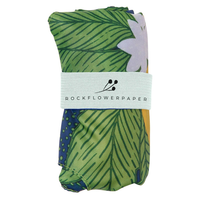 Vintage Lemons blu Reusable Shopping Bag Reusable Shopping Bag - rockflowerpaper