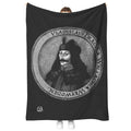 Vlad the Impaler Dracula Fleece Blanket - The Luciferian Apotheca