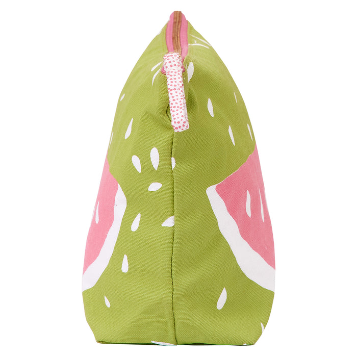 Watermelon Large Essential Canvas Pouch