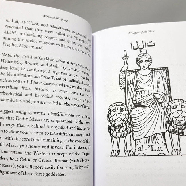 Whispers of the Jinn: Arabic Black Magic | Comprehensive Grimoire by Michael W. Ford
