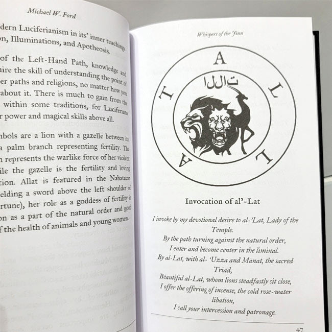Whispers of the Jinn: Arabic Black Magic | Comprehensive Grimoire by Michael W. Ford