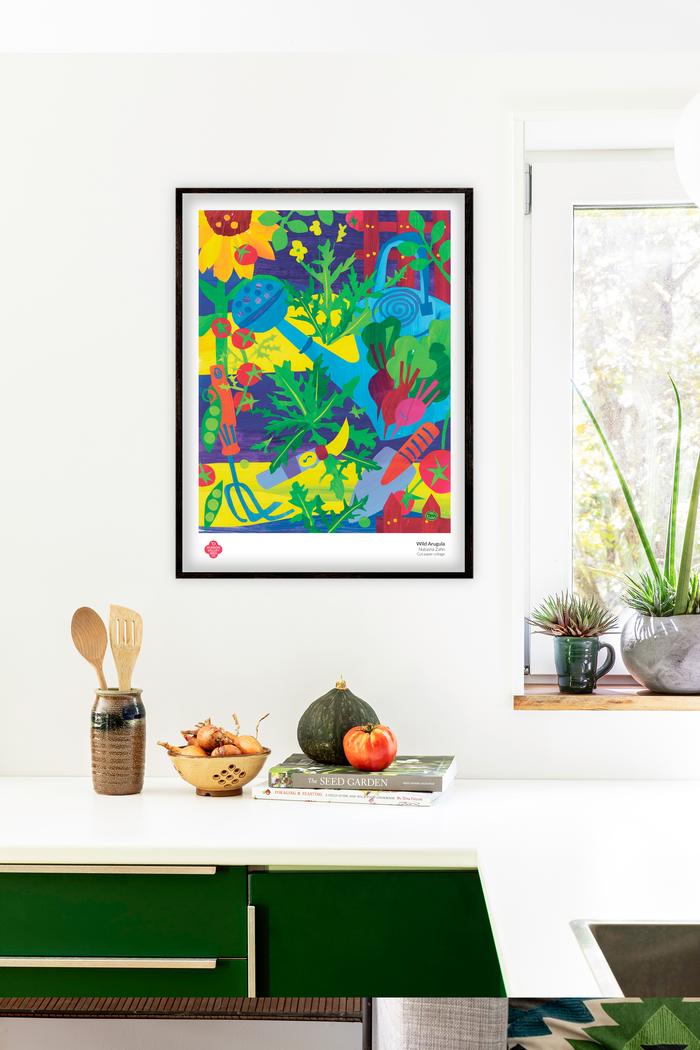 Wild Arugula Mix Fine Art Poster