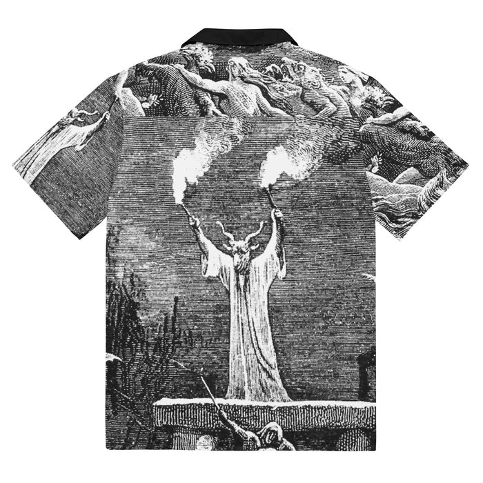 Witches Sabbat Unisex button shirt