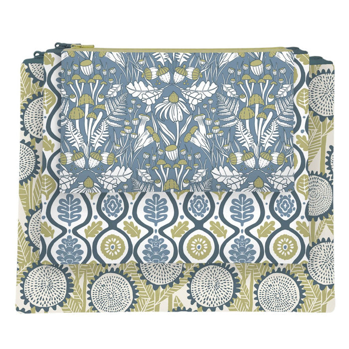 Wynn Zip Pouch Trio (set 3) Zip Pouch Trio - Rockflowerpaper