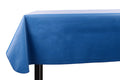 Yourtablecloth Heavy Duty Vinyl Rectangle or Square Tablecloth – 6 Gauge Heavy Duty Tablecloth – Flannel Backed – Wipeable Tablecloth with Vivid Colors & Many Sizes 52 x 120 Ruby Red